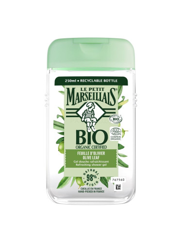 Le Petit Marseillais Bio Organic Certified Olive Leaf Refreshing Shower Gel Душ гел 250 ml
