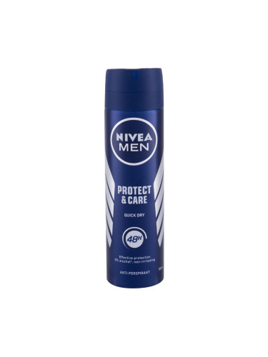 Nivea Men Protect & Care 48h Антиперспирант за мъже 150 ml