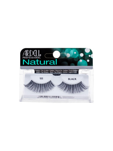 Ardell Natural 111 Изкуствени мигли за жени 1 бр Нюанс Black