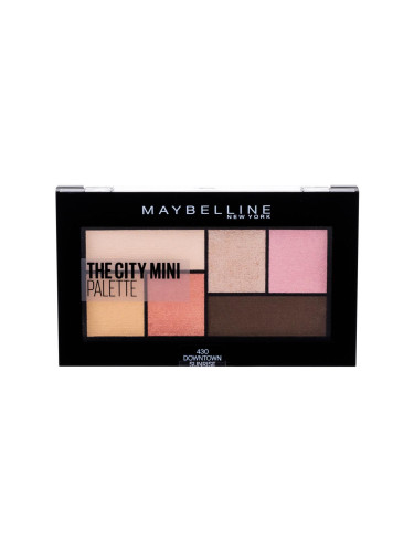 Maybelline The City Mini Сенки за очи за жени 6 гр Нюанс 430 Downtown Sunrise