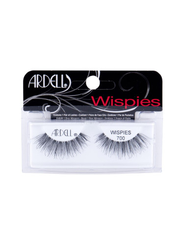 Ardell Wispies 700 Изкуствени мигли за жени 1 бр Нюанс Black