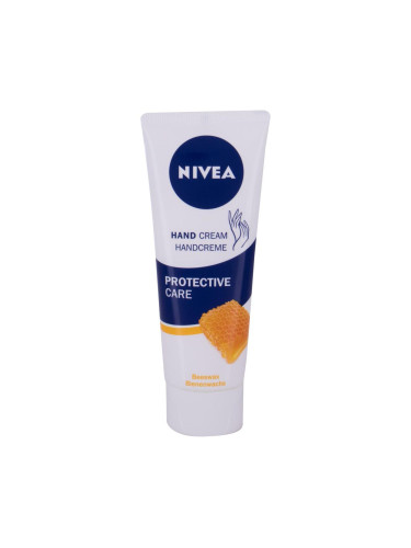 Nivea Hand Care Protective Beeswax Крем за ръце за жени 75 ml