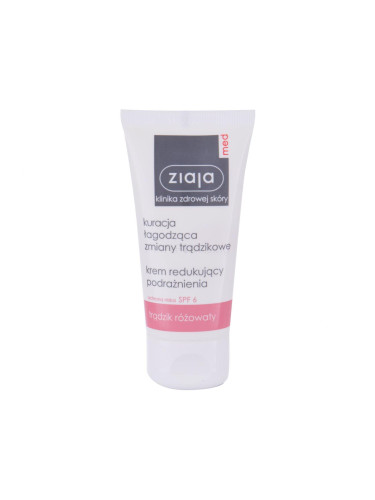 Ziaja Med Acne Treatment Soothing SPF6 Дневен крем за лице за жени 50 ml