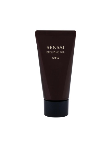 Sensai Bronzing Gel SPF6 Бронзант за жени 50 ml Нюанс 63 Copper Bronze