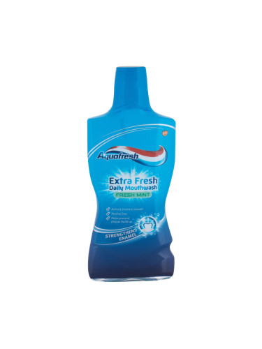 Aquafresh Extra Fresh Fresh Mint Вода за уста 500 ml