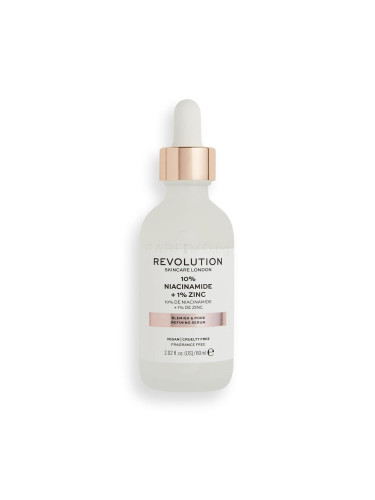 Revolution Skincare Skincare 10% Niacinamide + 1% Zinc Серум за лице за жени 60 ml