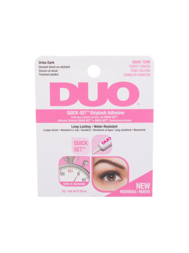 Ardell Duo Quick-Set Striplash Adhesive Dark Tone Лепило за мигли за жени 7 g