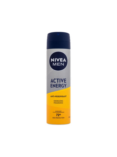 Nivea Men Active Energy 48H Антиперспирант за мъже 150 ml