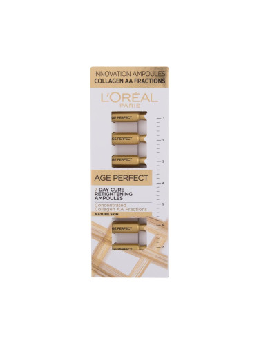 L'Oréal Paris Age Perfect 7 Day Cure Retightening Ampoules Серум за лице за жени 7x1 ml