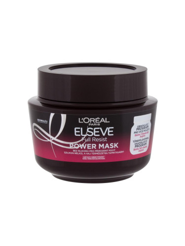 L'Oréal Paris Elseve Full Resist Power Mask Маска за коса за жени 300 ml