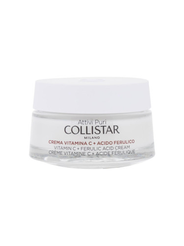 Collistar Pure Actives Vitamin C + Ferulic Acid Cream Дневен крем за лице за жени 50 ml