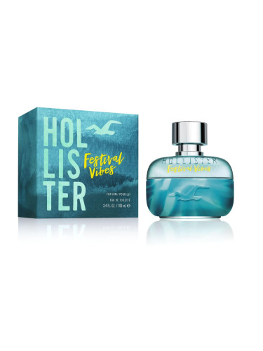 Hollister Festival Vibes Eau de Toilette за мъже 100 ml