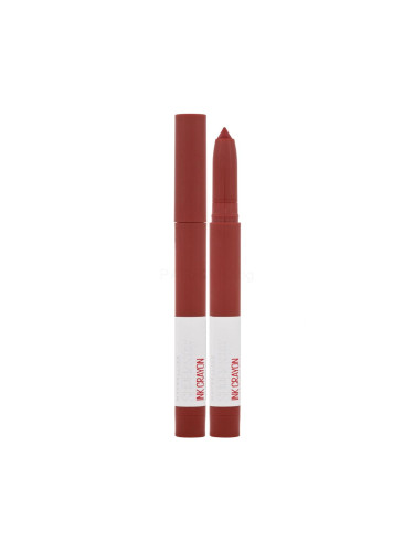 Maybelline Superstay Ink Crayon Matte Червило за жени 1,5 гр Нюанс 115 Know No Limits