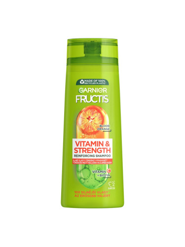 Garnier Fructis Vitamin & Strength Reinforcing Shampoo Шампоан за жени 250 ml