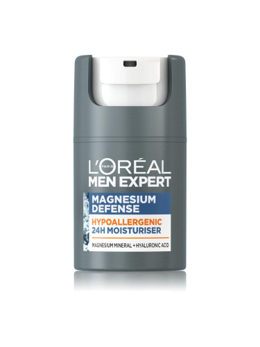 L'Oréal Paris Men Expert Magnesium Defence 24H Дневен крем за лице за мъже 50 ml