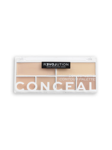 Revolution Relove Conceal Me Concealer & Contour Palette Контурираща палитра за жени 11,2 гр Нюанс Fair