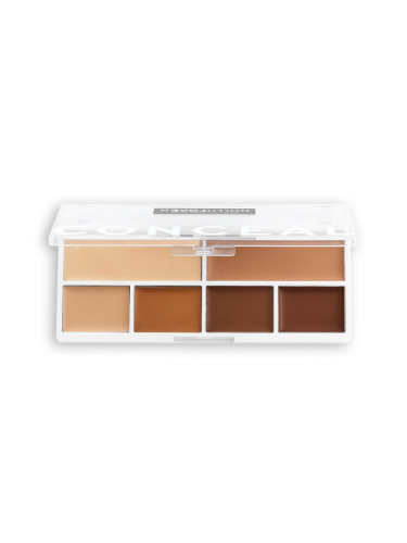 Revolution Relove Conceal Me Concealer & Contour Palette Контурираща палитра за жени 11,2 g Нюанс Medium