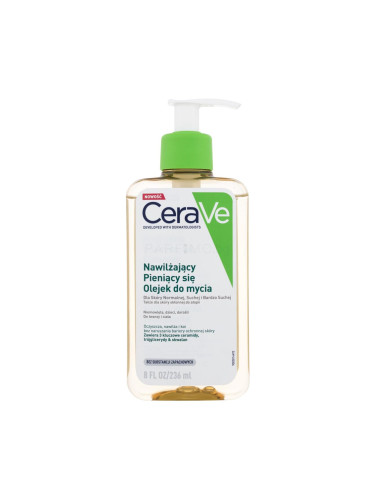 CeraVe Facial Cleansers Hydrating Foaming Oil Cleanser Почистващо олио за жени 236 ml