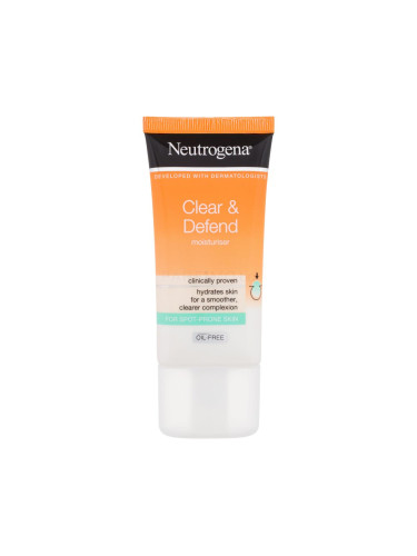 Neutrogena Clear & Defend Moisturizer Дневен крем за лице 50 ml