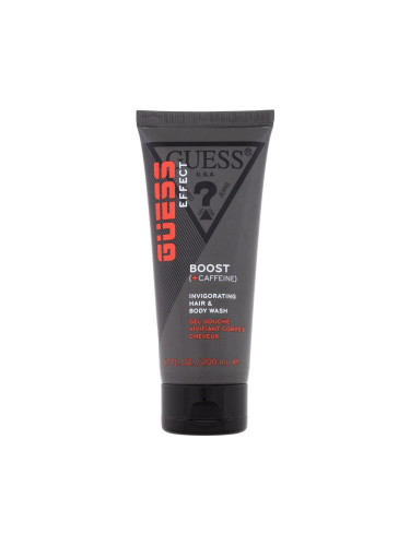 GUESS Grooming Effect Invigorating Hair & Body Wash Душ гел за мъже 200 ml
