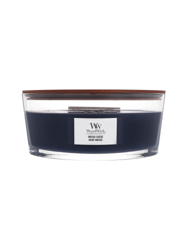 WoodWick Indigo Suede Ароматна свещ 453,6 g