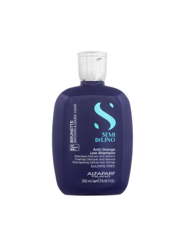 ALFAPARF MILANO Semi Di Lino Anti-Orange Low Shampoo Шампоан за жени 250 ml