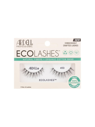 Ardell Eco Lashes 453 Изкуствени мигли за жени 1 бр Нюанс Black