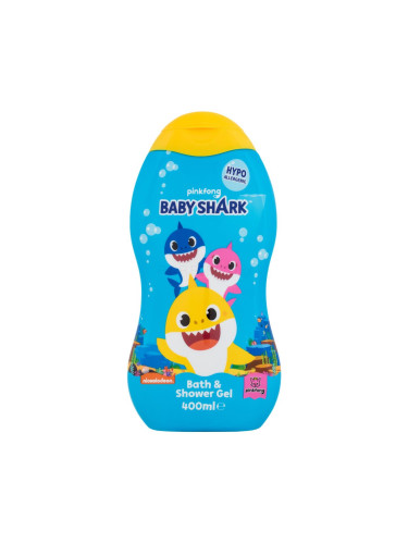 Pinkfong Baby Shark Душ гел за деца 400 ml