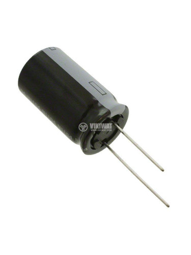 Кондензатор електролитен 2200uF, 35V, THT, Ф16x25mm
