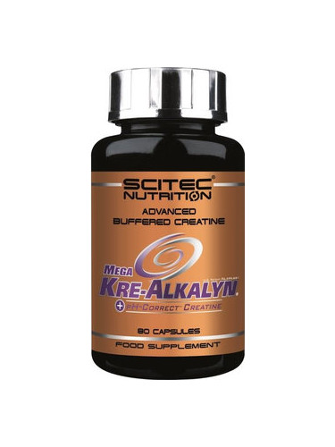 SCITEC - Mega Kre-Alkalyn - 80 капсули