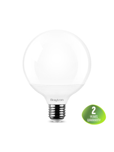 LED лампа, 14W, E27, G95, 230VAC, 1150lm, 6500K, студенобяла, сфера, BA33-01423