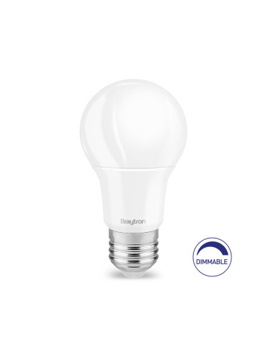 LED лампа, 9W, E27, A60, 230VAC, 806lm, 3000K, топлобяла, BA13-60920