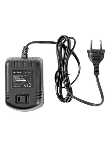 Конвертор 65W, 220VAC-110VAC, NEDIS POCO101, еднопосочен