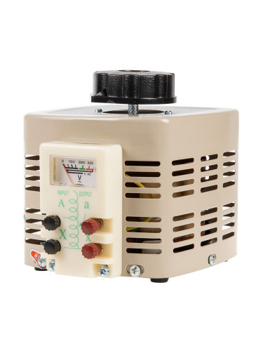 Автотрансформатор, регулируем, TDGC2-0.5KVA, 500VA, 2A, 0 - 250VAC, монофазен