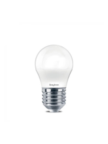 LED лампа, 5W, E27, G45, 230VAC, 450lm, 3000K, топлобяла, мини сфера, BA11-00520