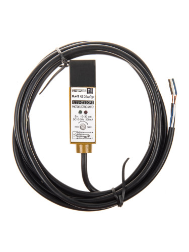 Оптичен датчик дифузен PNP NO+NC E3S-DS30 P3 10-30VDC обхват 100-300mm