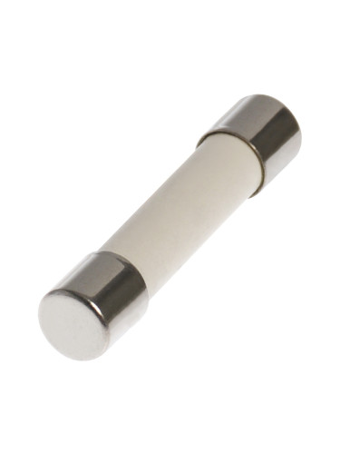 Предпазител керамичен 5x20 mm, 6.3 А, 500VAC