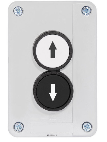 Бутониера двойна XAL-B222, 380 V/10 A, 2PST , NO+NO