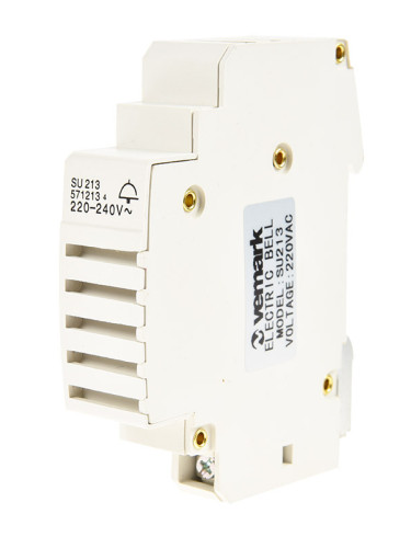 Звънец, електрически, за DIN шина, 230VAC, 85dB, SU213