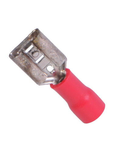 Контактен накрайник, плосък, 6.3x0.8mm, 0.5-1.5mm2, FDD-1.25x6.3x0.8mm