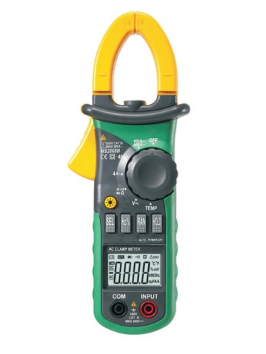 KPS-PA20 MINI - Амперклещи, LCD(4000), Φ26mm, Vac, Vdc, Aac, Ohm, капацитет, Hz, T, KPS