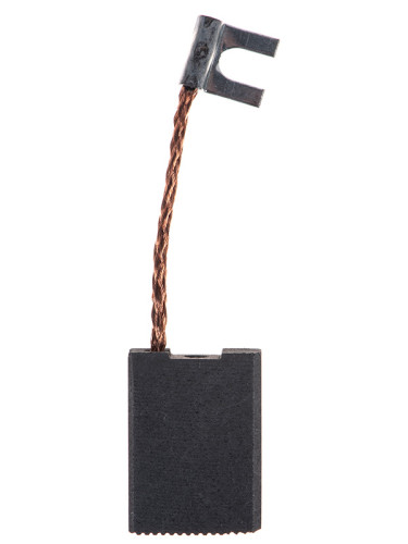 Четка въглено-графитна, SG-08-007-88, 6.3x16x22 mm, със страничен извод, накрайник тип вилица 4 mm