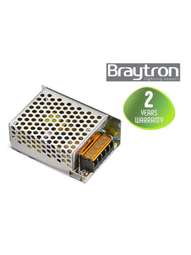 Импулсно захранване, за LED осветление, 12VDC, 25W, 230VAC, 2A, IP20, BY02-00250