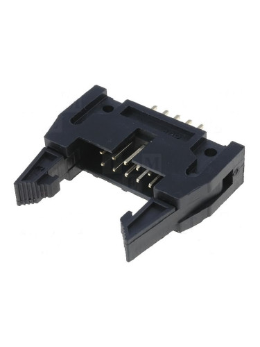 Съединител  IDC DC2(10P), 2.54mm, 30V, 0.5A, 10pins, мъжки, CY-10PinM