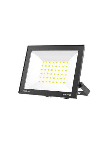 LED прожектор, 50W, 230VAC, 4250lm, 6500K, студенобял, IP65, BT66-05031, SLIM