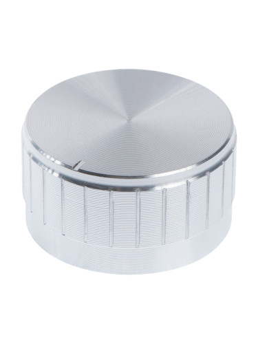 Копче за потенциометър, ф34х17mm, с индикатор, алуминий