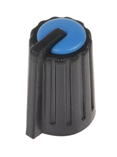 Копче за потенциометър KA481-02, ф10х17mm, с индикатор 93812