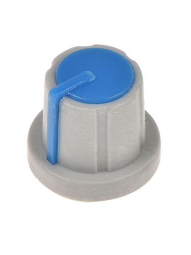 Копче за потенциометър ф17.5х15mm, с фланец и индикаторна линия 93824