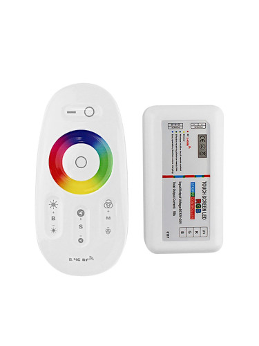 Контролер за RGB LED лента, 12~24VDC, 18A, 216W, BY30-01120