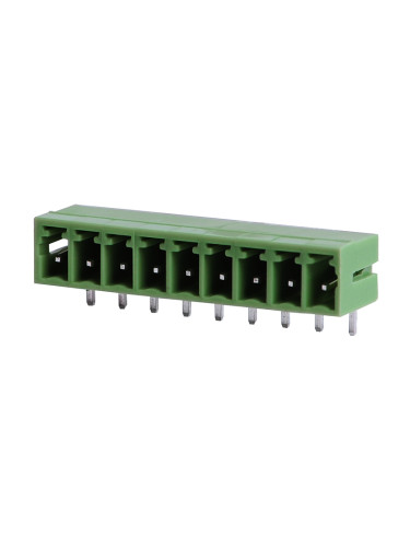 PCB терминален блок, с изолационни прегради, 9 пина, 8А